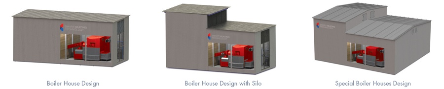 Biomass Bio House Design, Biomass Boiler Housing Rooms